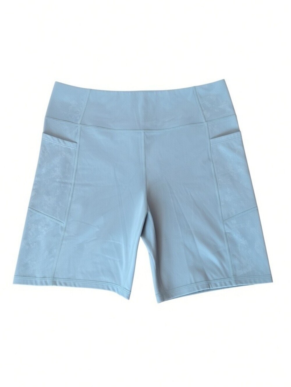 Dip Light Blue High Rise Biker Athletic Shorts XL